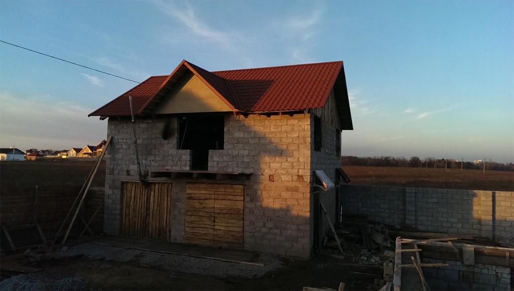 Будівництво гаражу